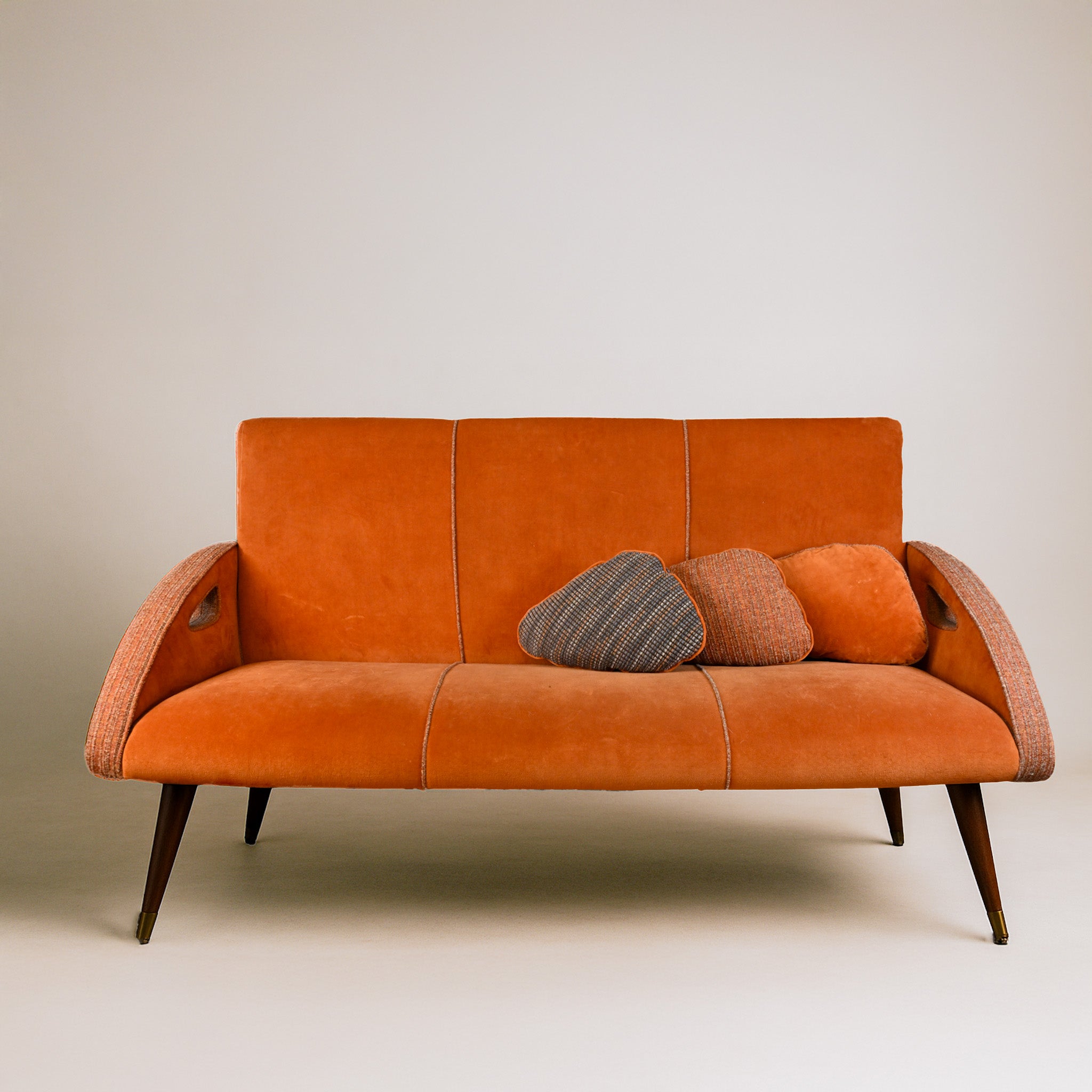 Mid-Century Art Deco Revival Sofa Set