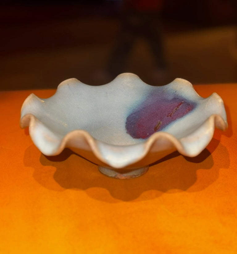 Rare Chinese Jun Kiln Glaze Lotus Bowl