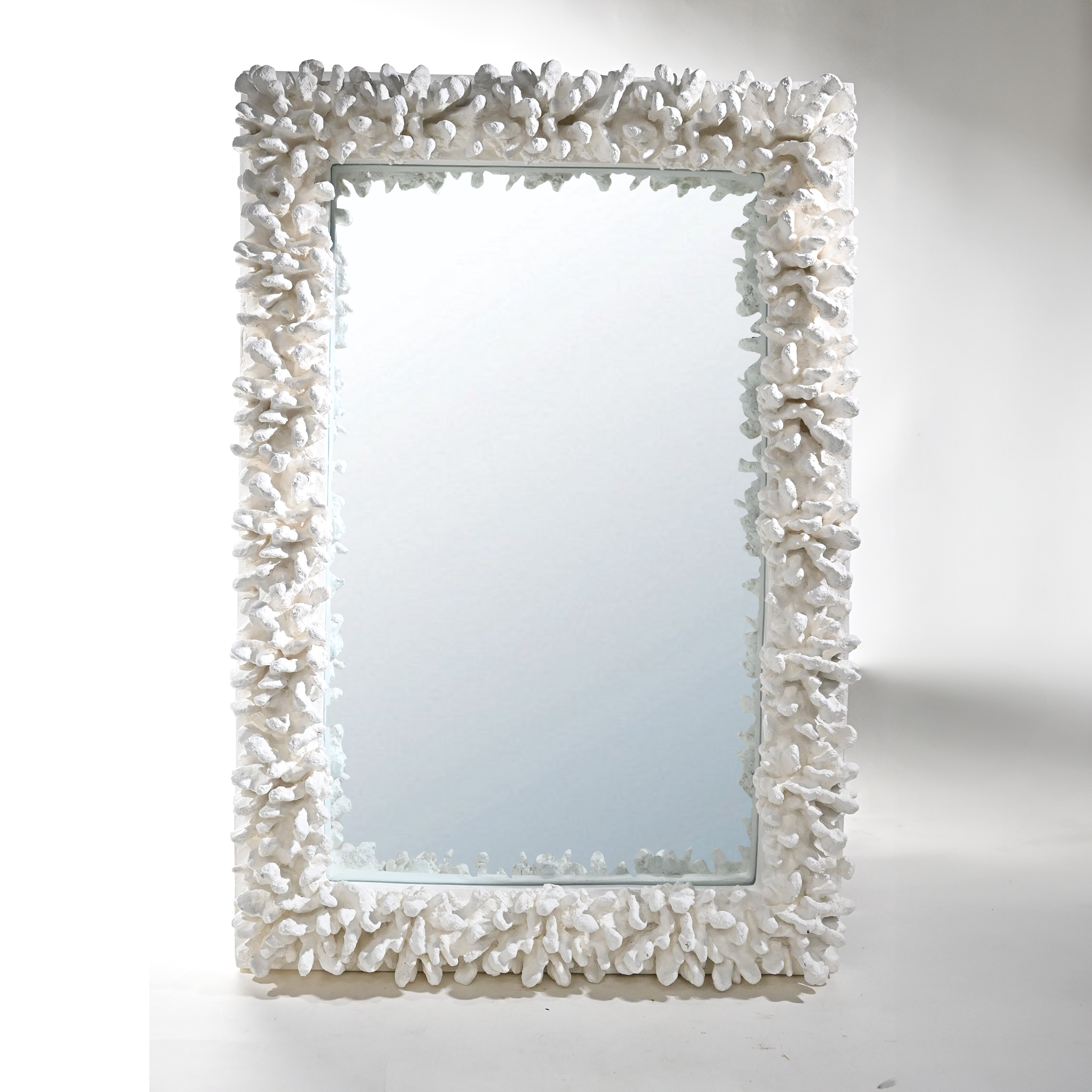 Marbella White Coral Mirror