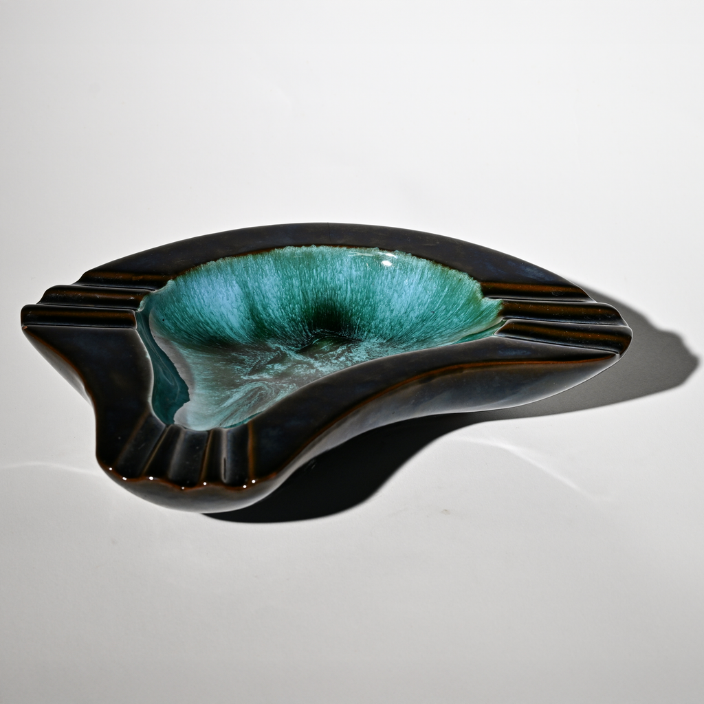 Blue Mountain Pottery (BMP) Drip Glaze Ashtray