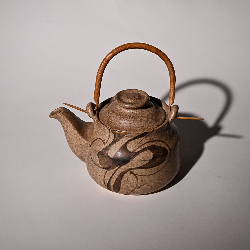 Vintage 1970s Scottish Studio Pottery Teapot by Barbara Davidson – Larbert Pottery