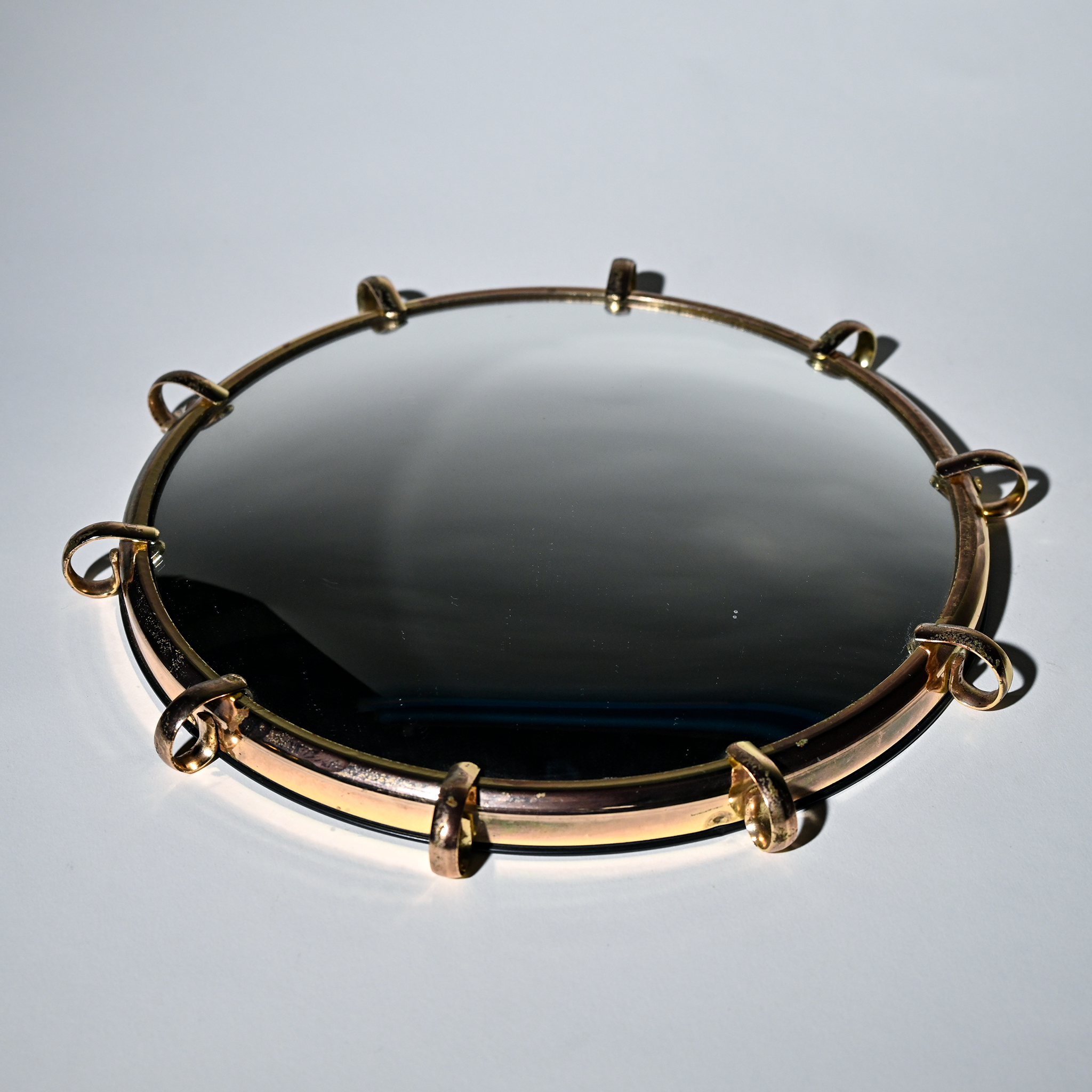 Sculptural Hollywood Regency Mirror