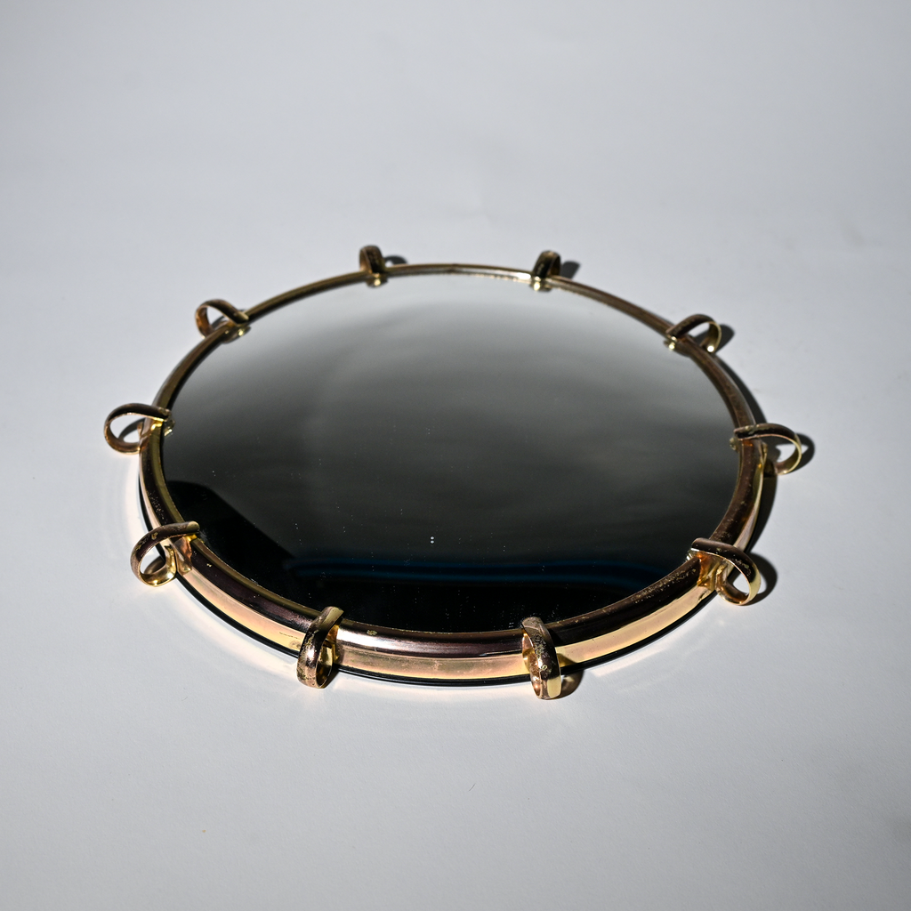 Sculptural Hollywood Regency Mirror