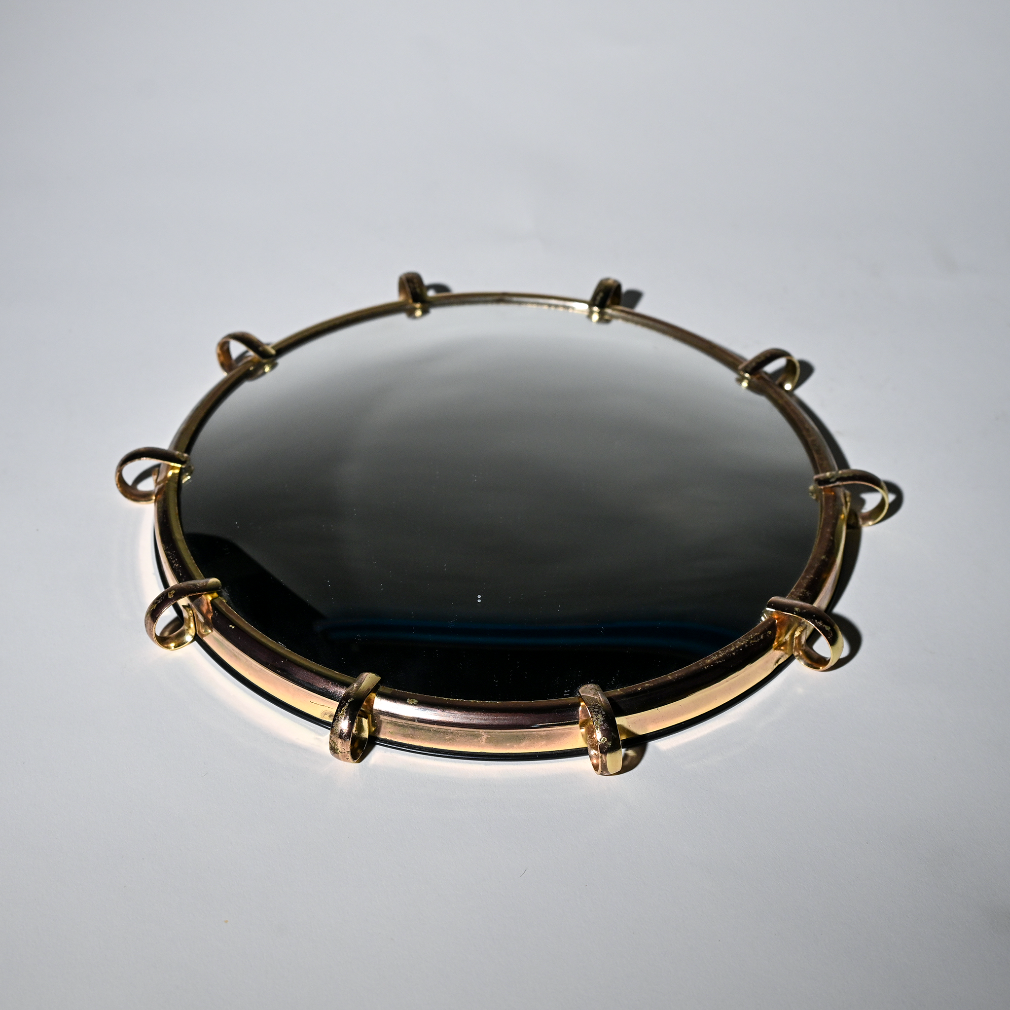 Sculptural Hollywood Regency Mirror