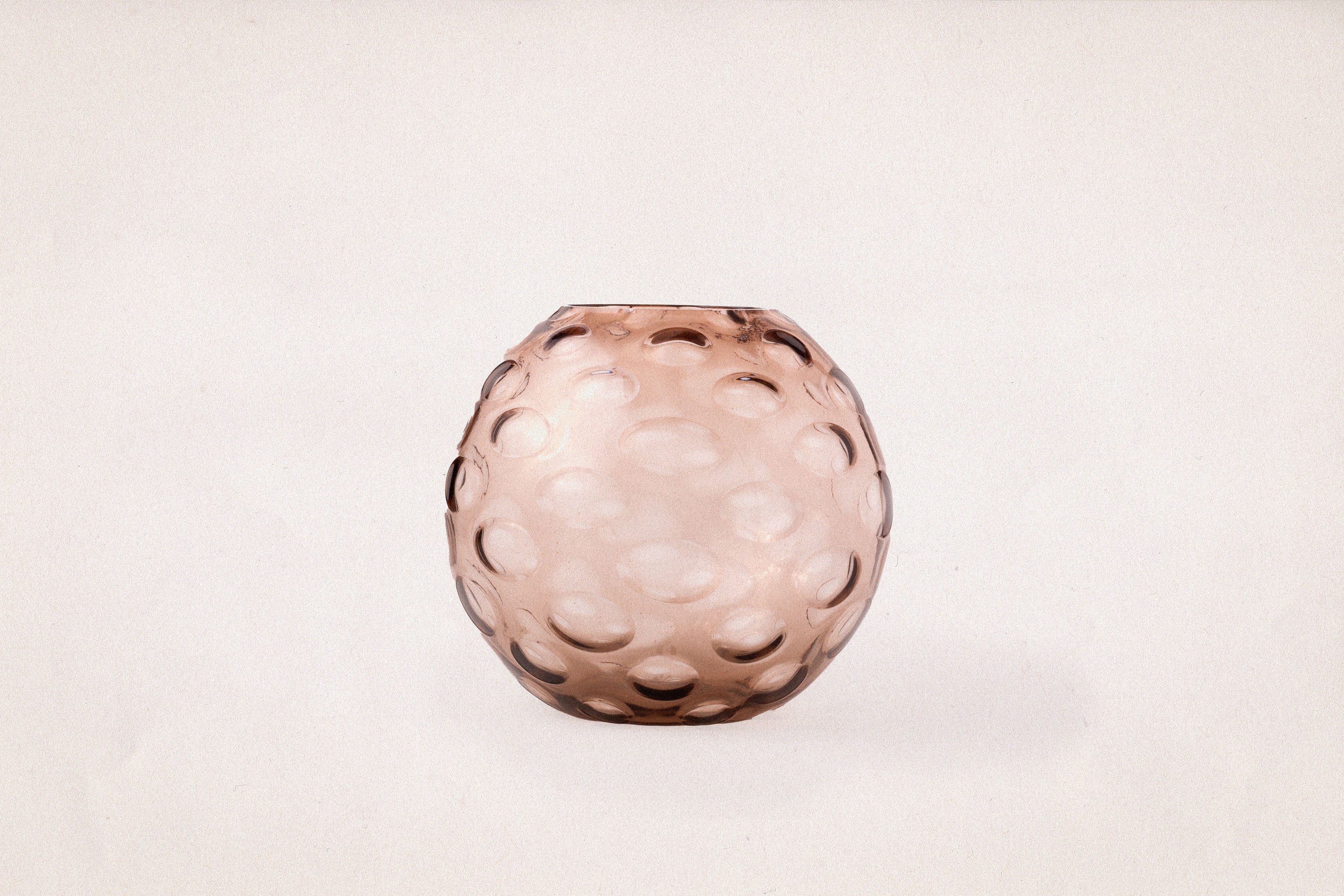 1970s Bubble Glass Vase