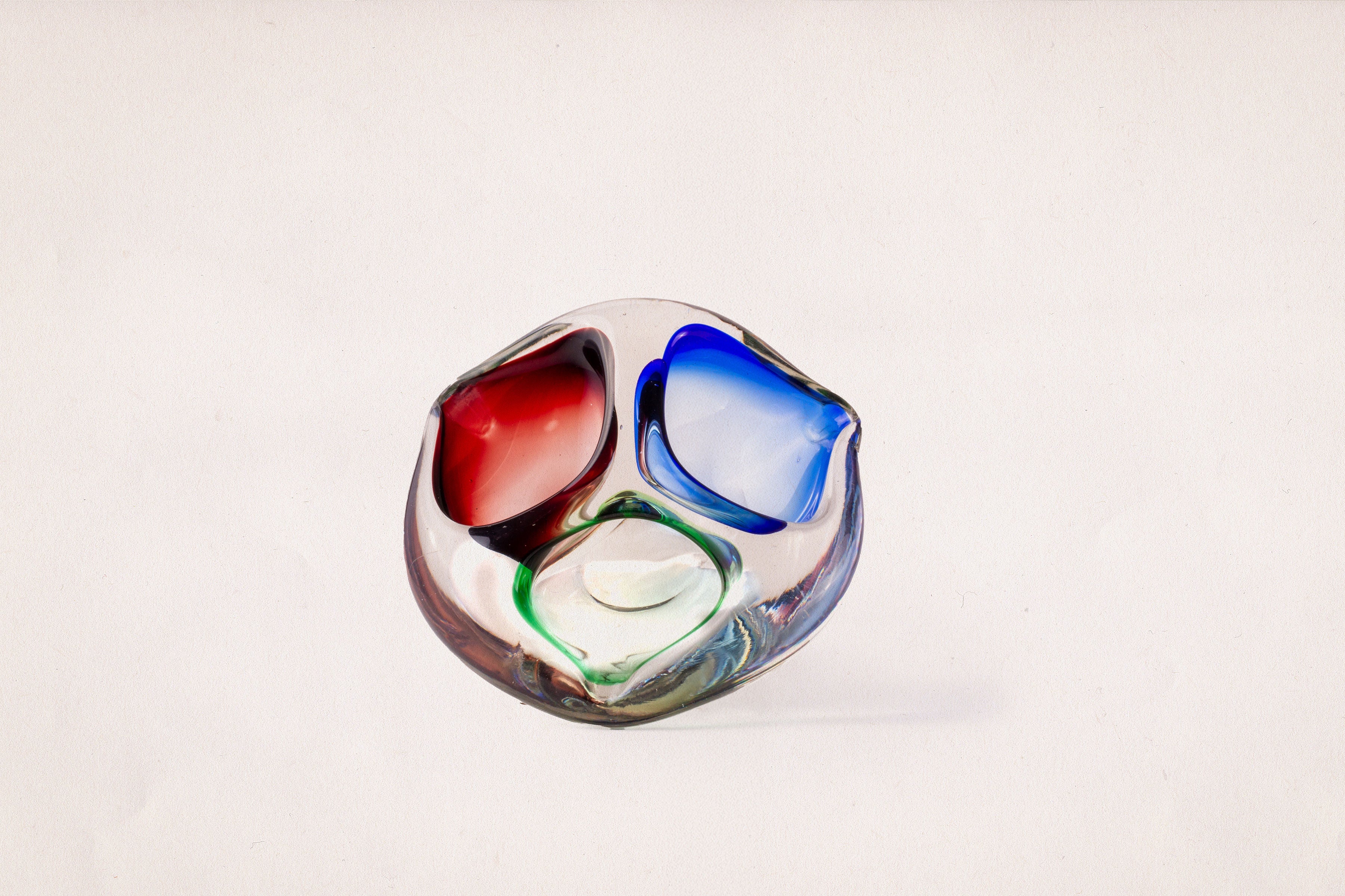 1960s Murano Art Glass Ashtray