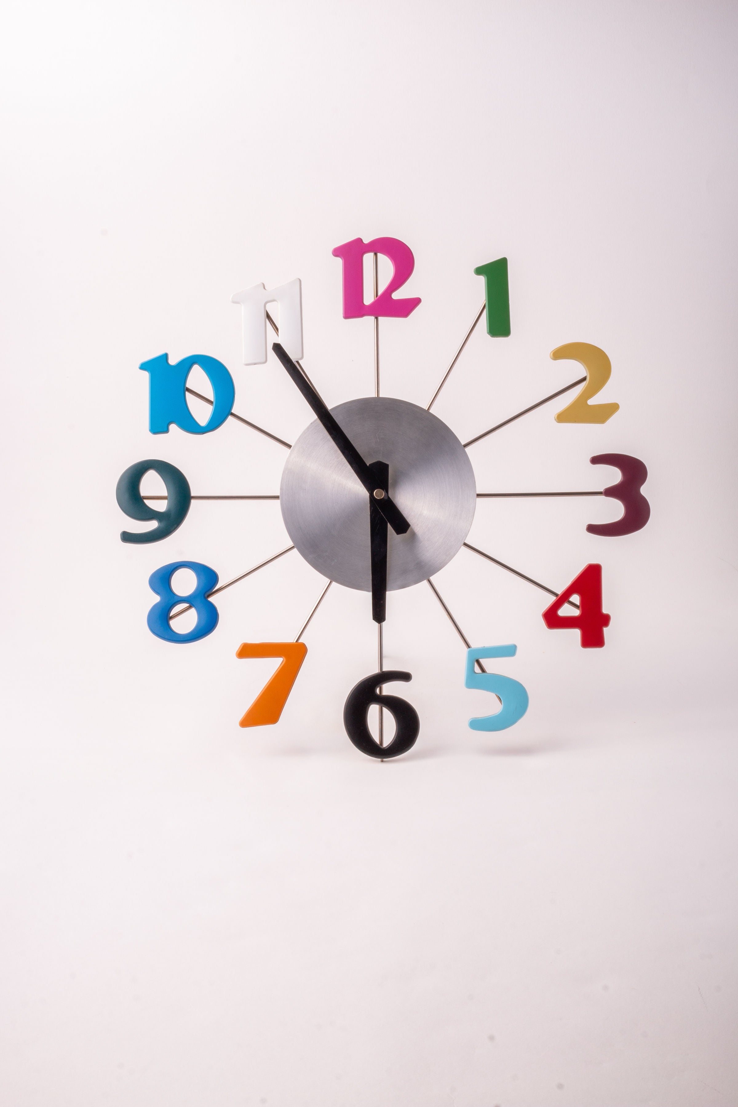 1990s Atomic-Inspired Wall Clock