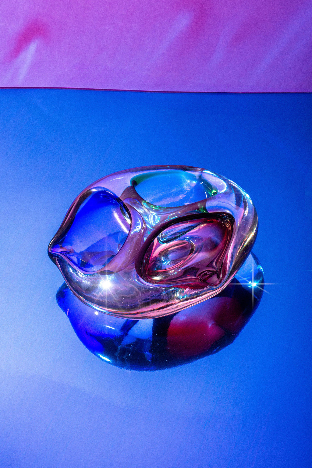 1960s Murano Art Glass Ashtray