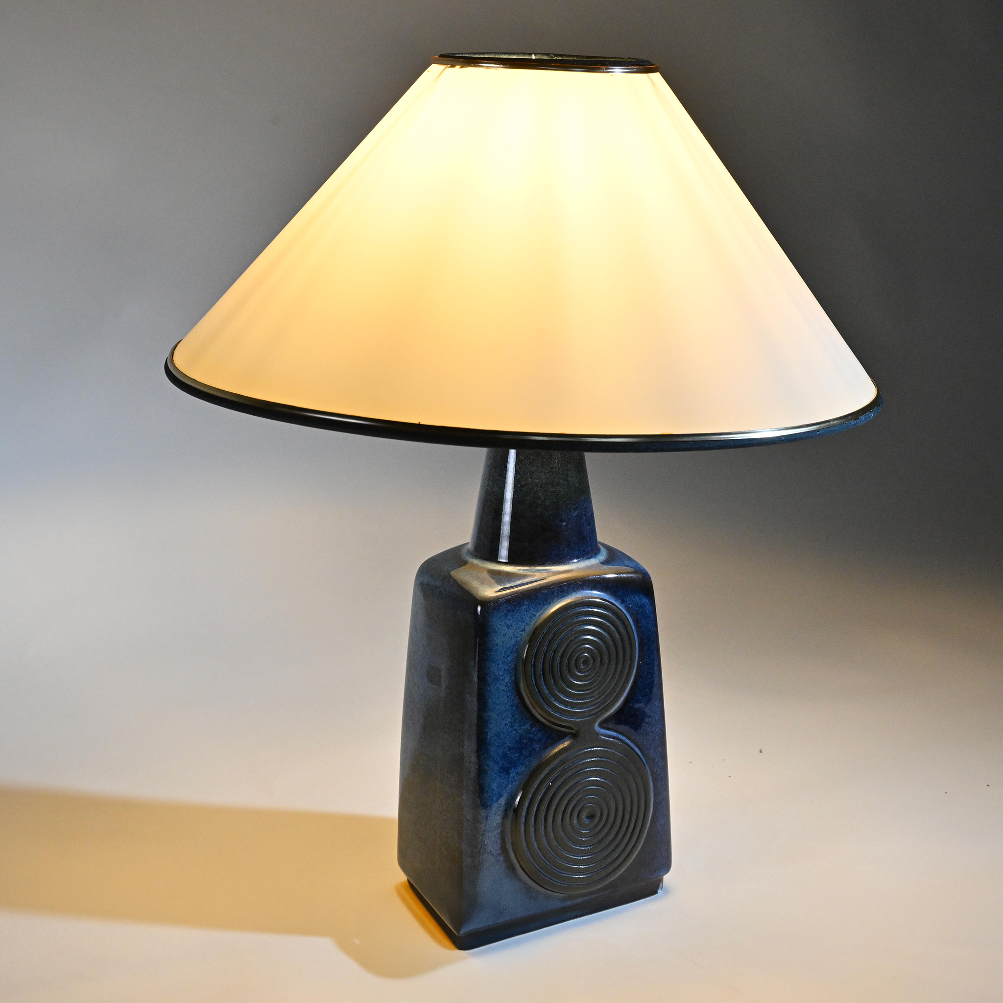 Søholm Stoneware Table Lamp by Einar Johansen – Bornholm, Denmark