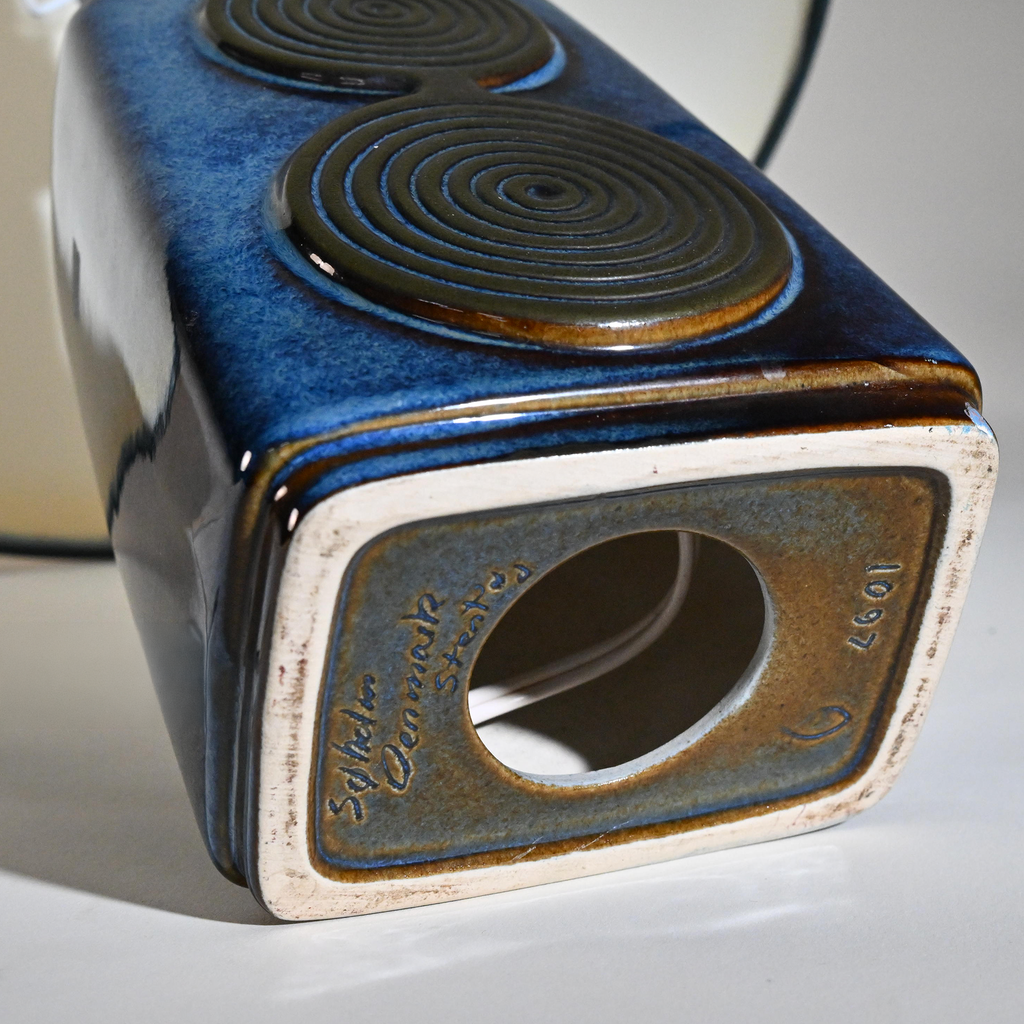 Søholm Stoneware Table Lamp by Einar Johansen – Bornholm, Denmark
