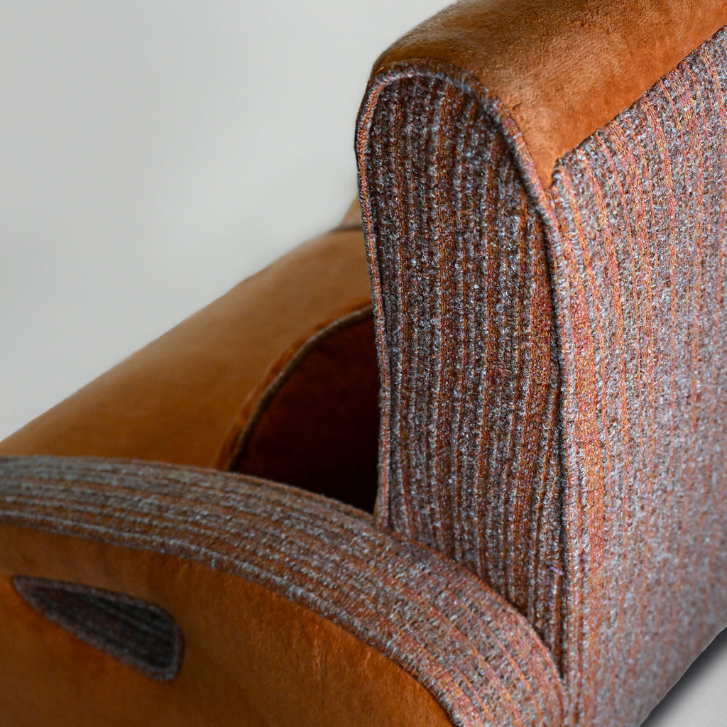 Mid-Century Art Deco Revival Sofa Set