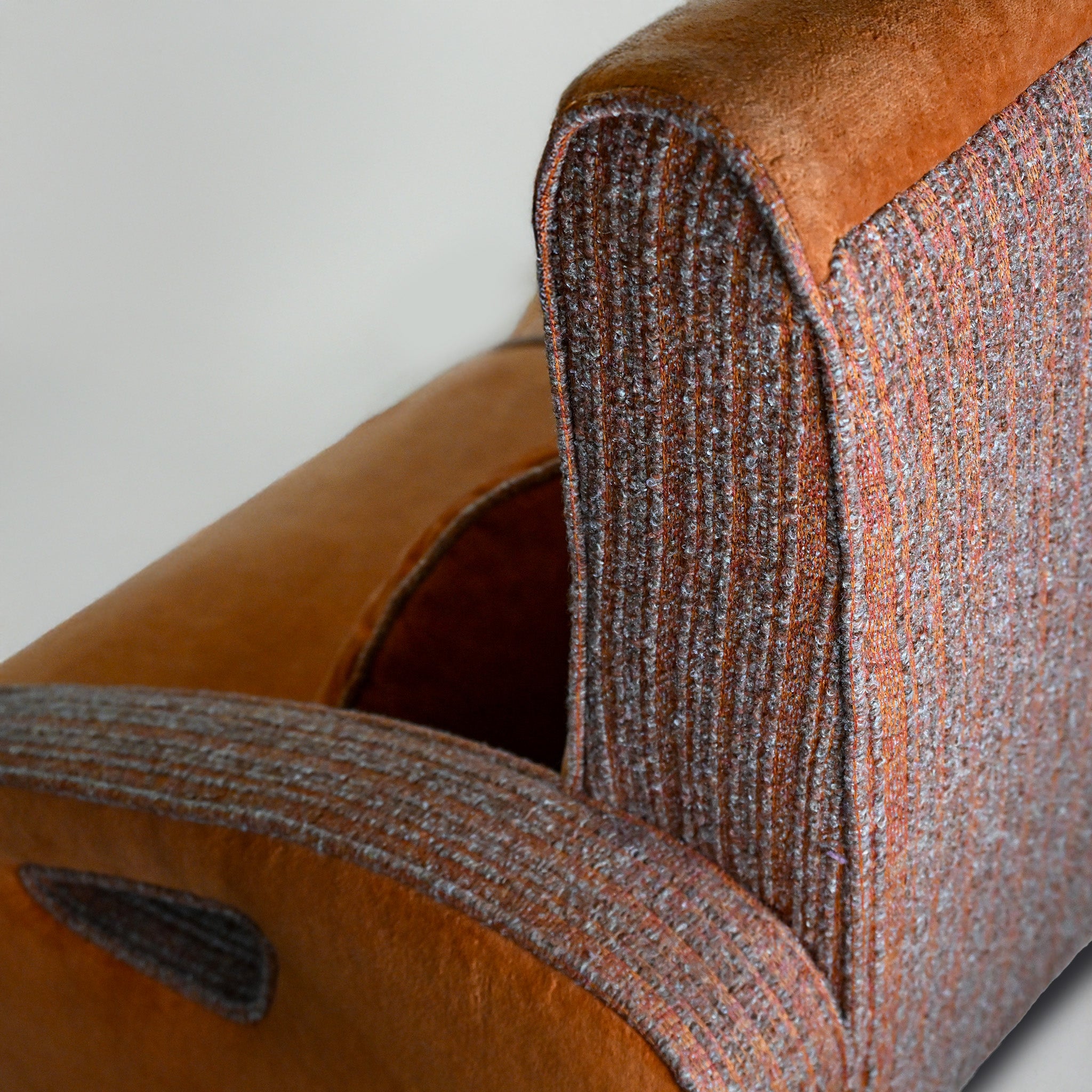 Mid-Century Art Deco Revival Sofa Set